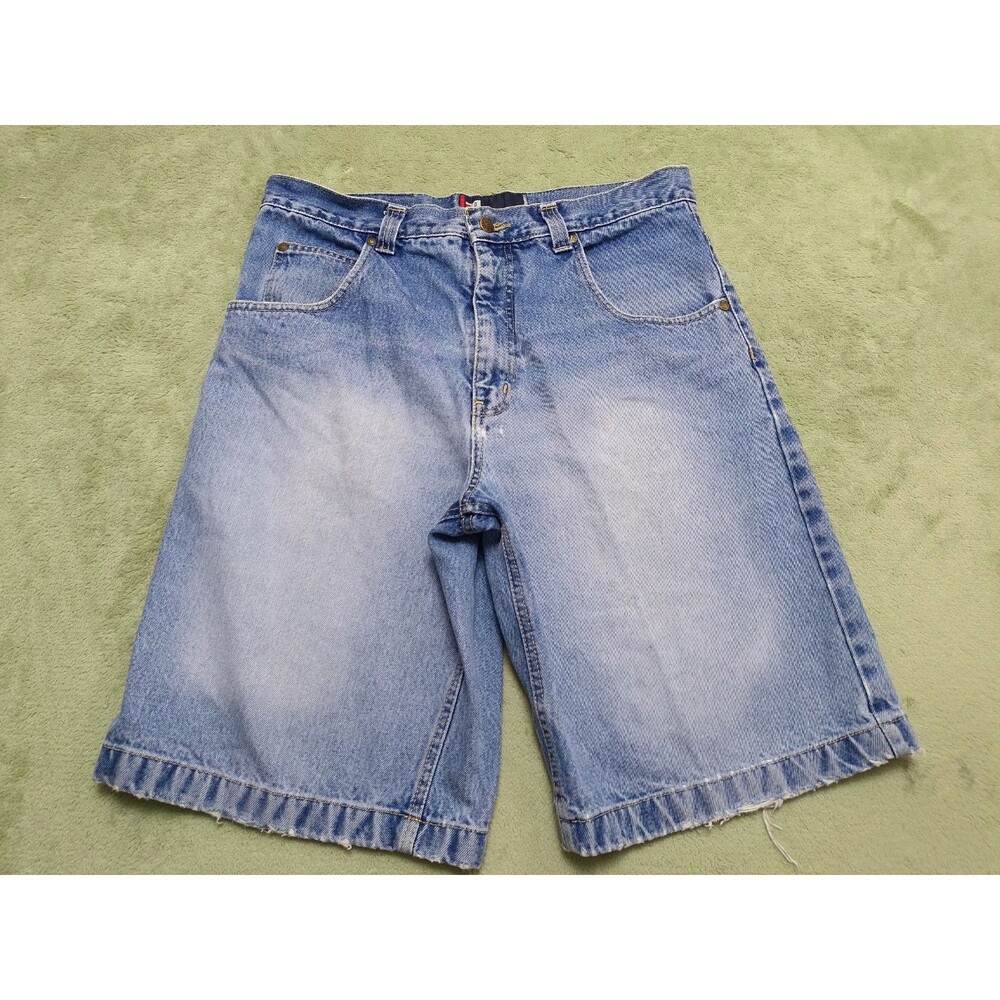 Denim Jean Shorts Mens 34 Faded Vintage 1990s  (Loco Denim Co)